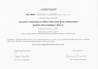 Karolina Seroka uczestniczyła w kursie pt: leczenie ortodontyczne dzieci i dorosłych przy zastosowaniu aparatu łuku prostego część I