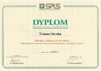 Dyplom ukończenia szkolenia dla Tomasza Seroka: wkłady i nakłady(inlay/onlay) - alternatywa w leczeniu zachowawczym i protetycznym